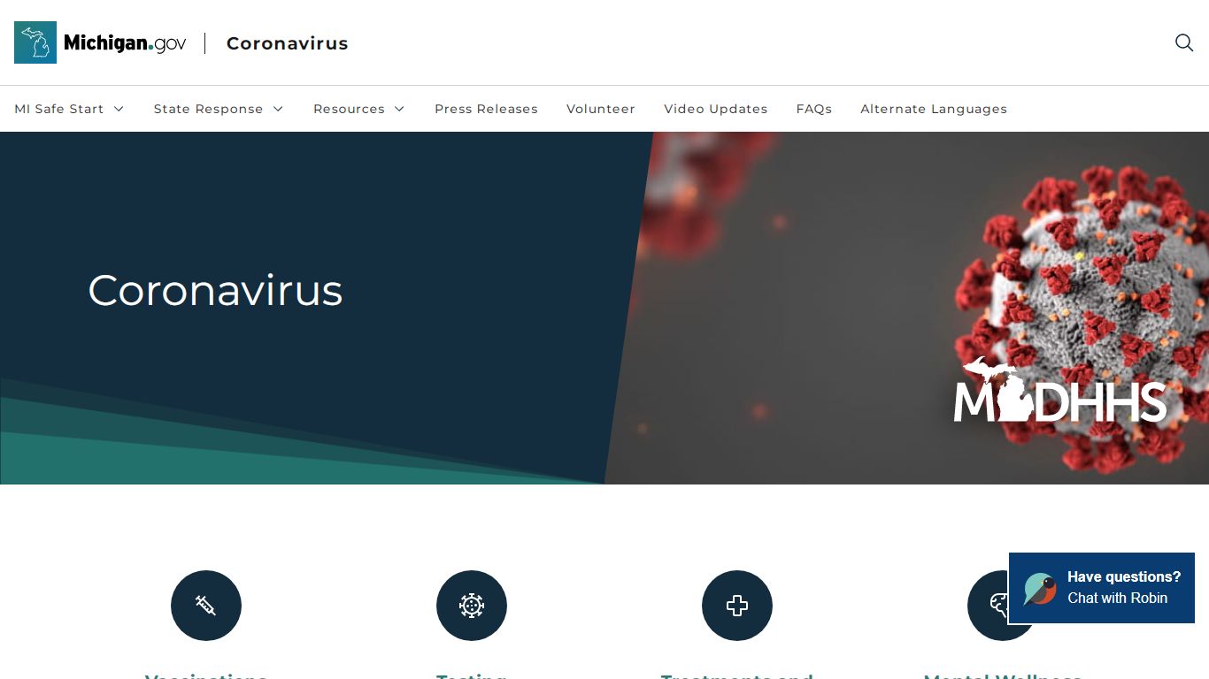 Coronavirus - Michigan